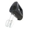 5-Speed Corded Hand Mixer Black with 2 Beaters, New