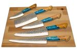 Turquoise Knives | High carbon stainless steel cutlery | Faneema Cutlery