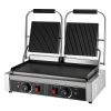 VEVOR Commercial Panini Grill, 3600W Electric Sandwich Panini Maker, Stainless Steel Double Sandwichs Press Grill with Handle and Temp Control