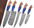 Shop Sapphire Hand Forged Knives Set - Faneema Cutlery
