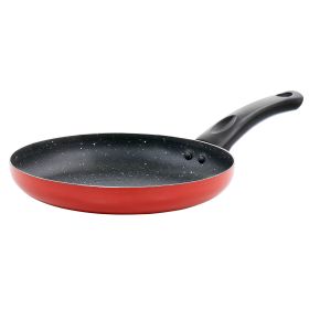 Oster Luneta 9.5 Inch Aluminum Nonstick Frying Pan (Color: Red)