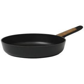 Oster Oxburg Nonstick Aluminum Frying Pan in Black (size: 10 Inch)