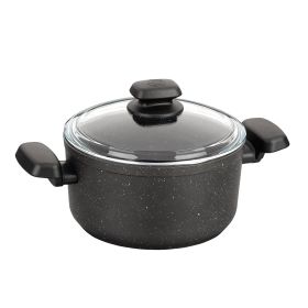 Korkmaz Ornella 2 Piece Aluminum Nonstick Casserole Dish with Lid (size: 3 Liter)