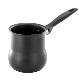 Better Chef Aluminum Nonstick Turkish Coffee Warmer in Black with Cool Touch Handle (size: 0.45 Quart)