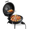 Electric Countertop BBQ Grill, Portable Double Layer Indoor/Outdoor Electric Grill for Indoor & Outdoor Use, 1600W